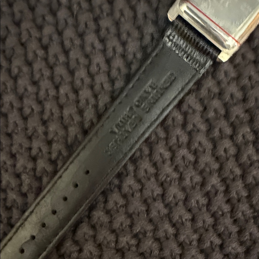 Disney Mickey Mouse Rectangular Watch with Black … - image 3